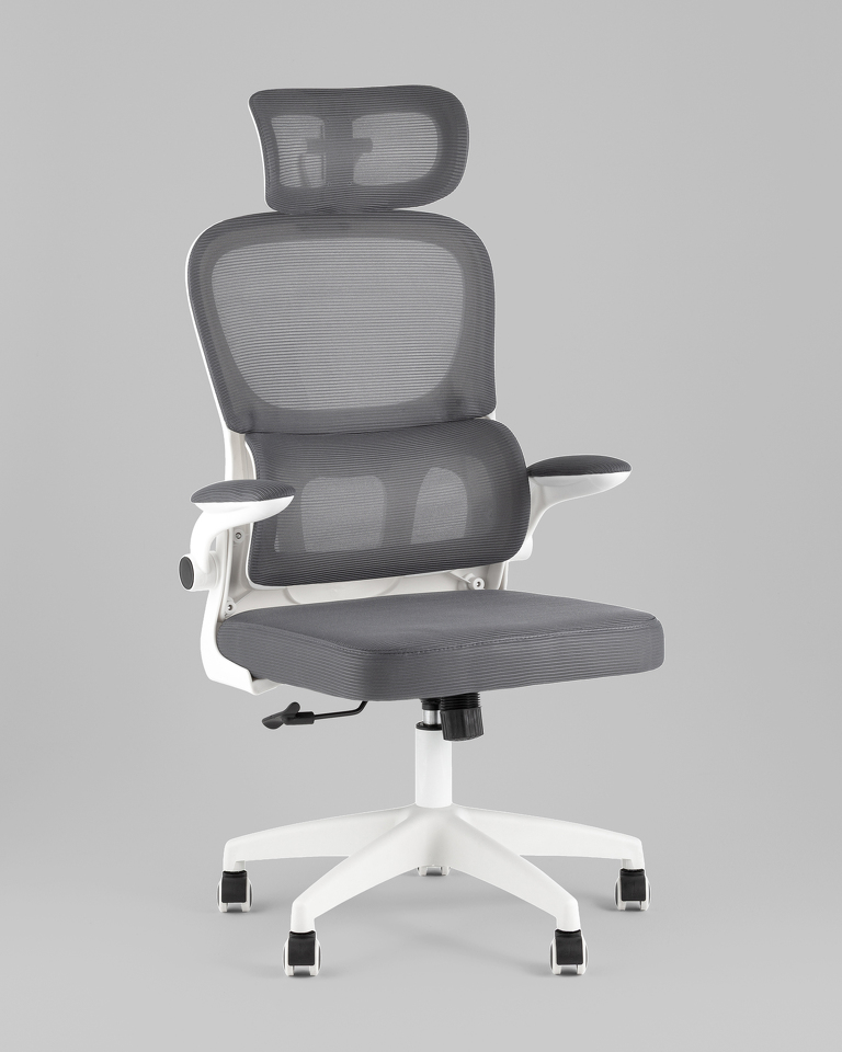 Фото №9  Кресло офисное TopChairs Core Expert серый