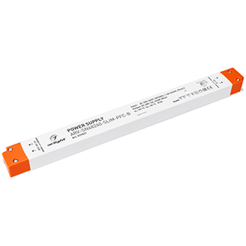 Фото №1  Arlight Блок питания ARV-SN48240-SLIM-PFC-B (48V, 5A, 240W) ( IP20 Пластик, 3 года)
