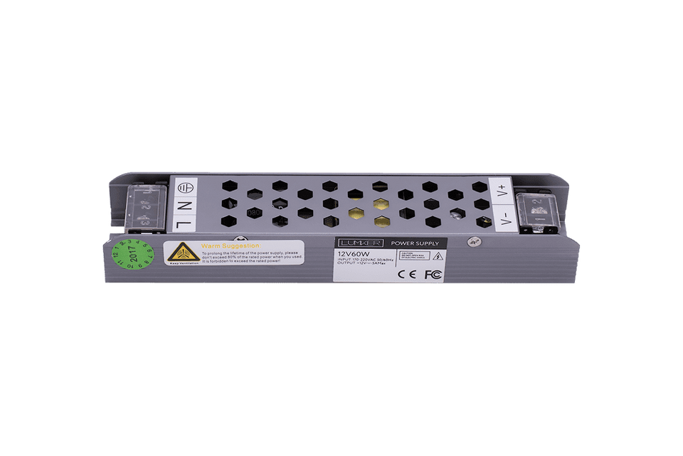Фото №3  SWG PRO Компактный блок питания в металлическом корпусе, IP20, 60 W, 12V, YA-60-12