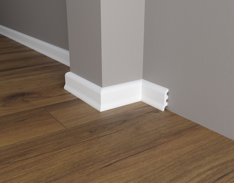 Фото №3  Плинтус Decor-dizayn DD18/Плинтус(54х16x2000мм)/40, шт