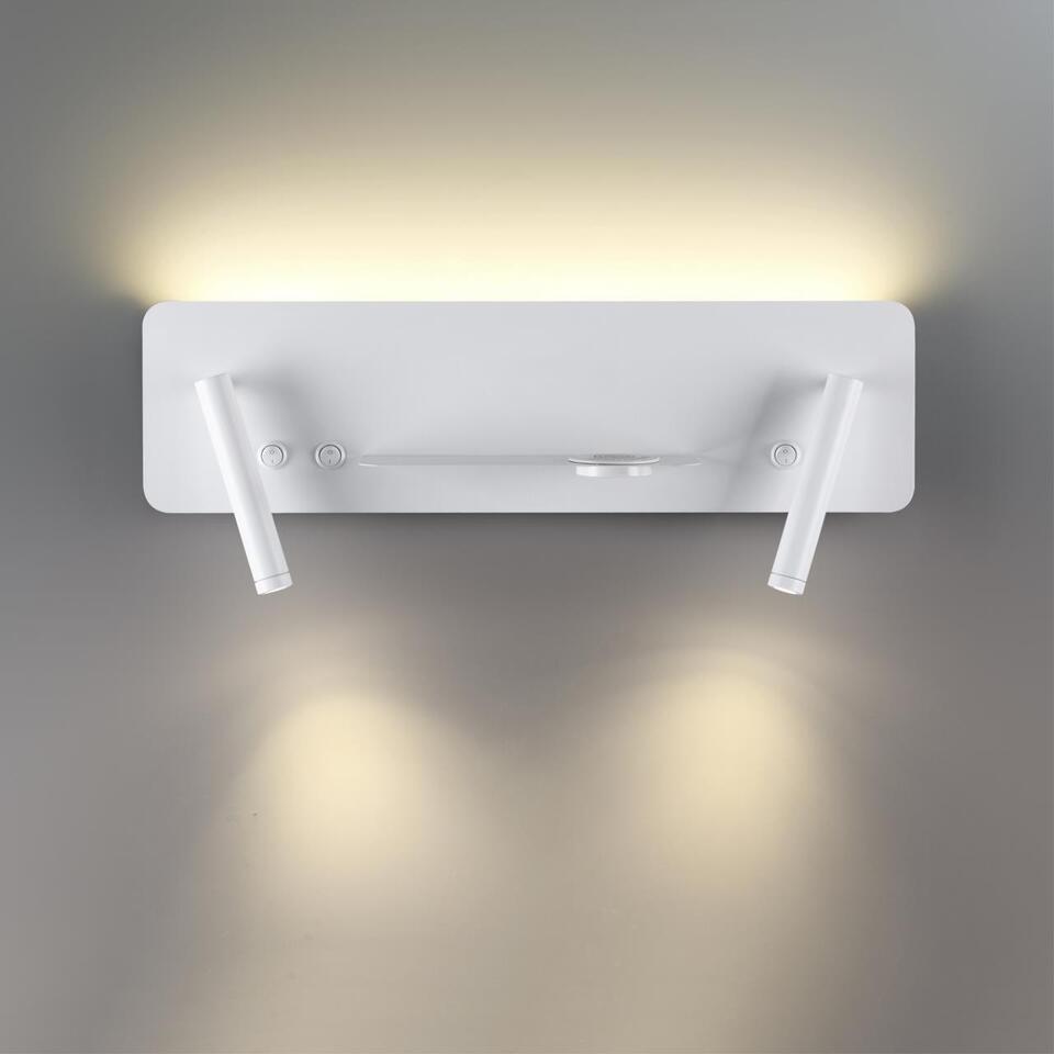Фото №7  LUMION 5684/10WL LEDIO LN23 000 белый Настенный светильник LED 10W 3000K  220V COSI