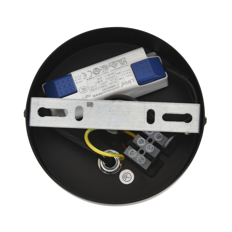 Фото №7  Подвесной светильник LUMION 8379/10L LEDIO LN26 299 черный, металл/акрил Подвес LED 10W 3000K 220V CAMOMILE