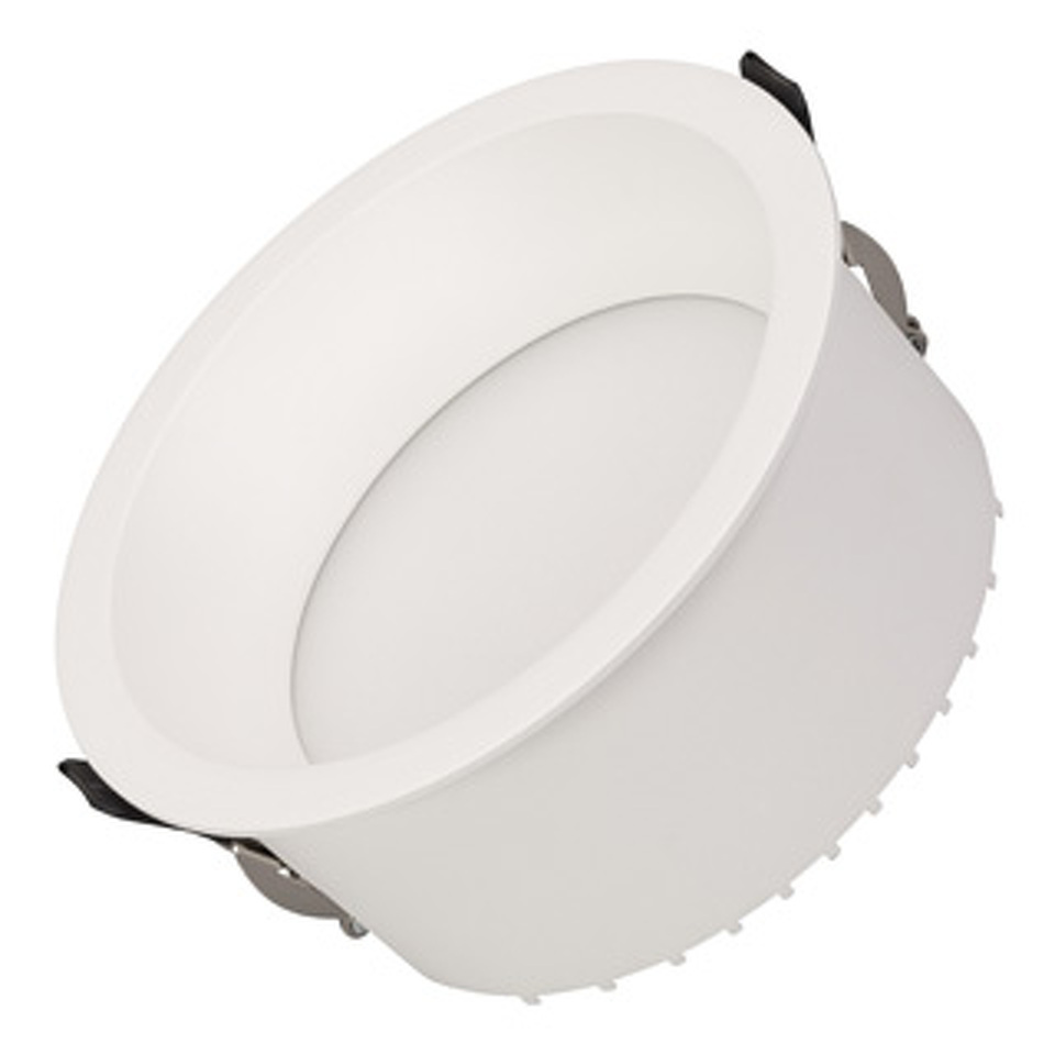 Фото №1  Arlight Светильник MS-DROP-BUILT-R158-30W Day4000 (WH, 90 deg, 230V) ( IP54 Металл, 5 лет)