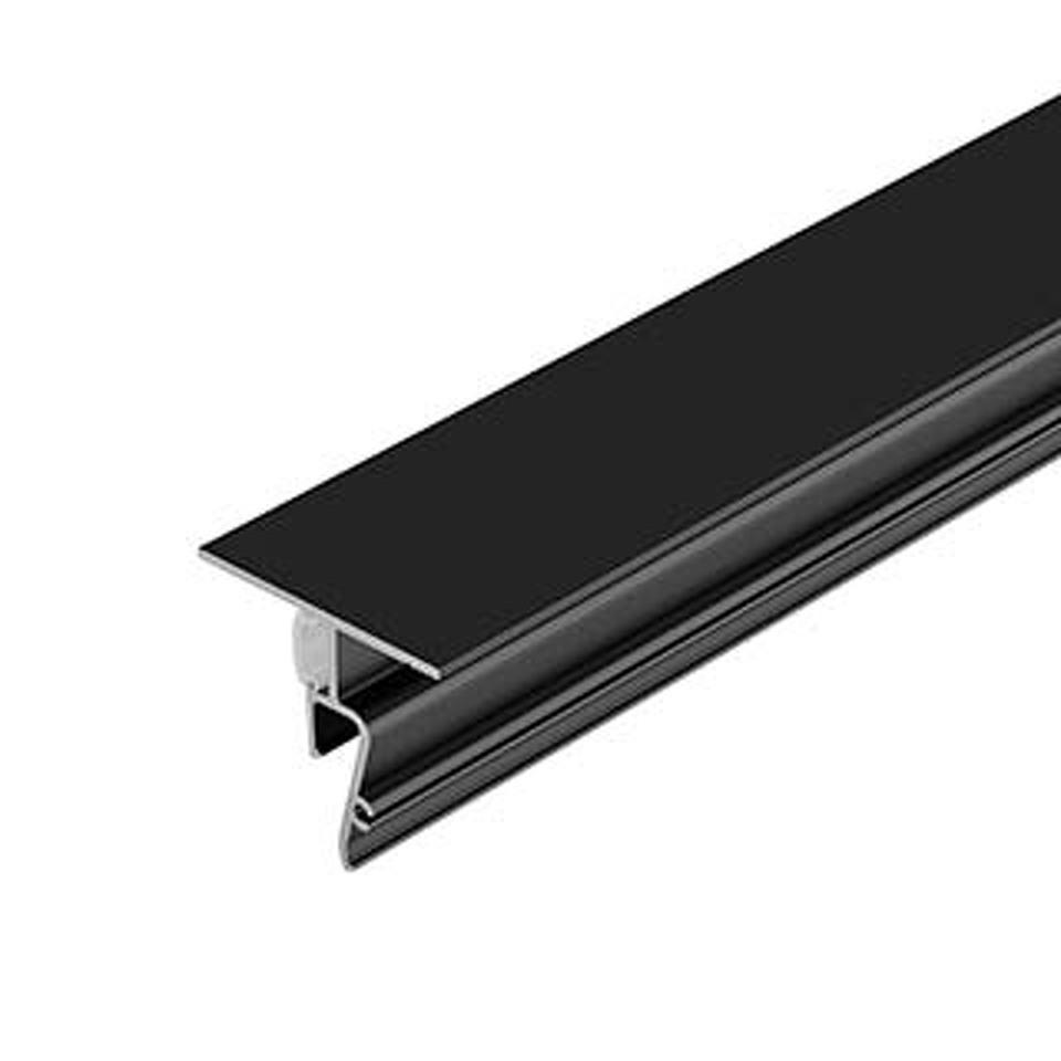 Фото №1  Arlight Профиль STRETCH-SHADOW-CEIL-2000 BLACK (A2-CONTOUR-PRO) ( Алюминий)