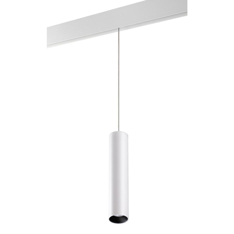 Фото №6  NOVOTECH 358633 SHINO NT21 066 белый Трековый низковольтный св-к диммируемый с ДУ, со сменой цв.температуры IP20 LED 3000~6500К 12W 48V FLUM