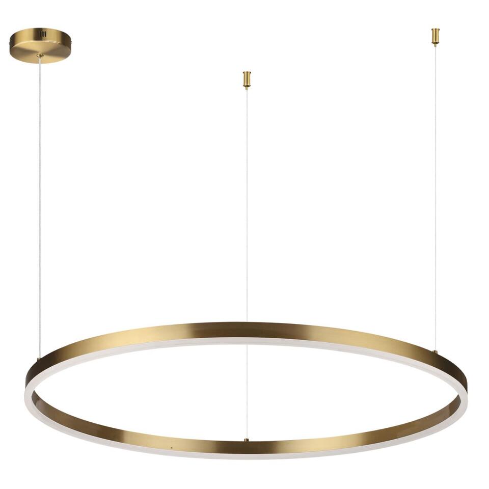 Фото №4  Подвесной светильник LUMION 6531/67L LEDIO LN26 263 латунь Светильник подвесной LED 67W  3000/4000/6000К 220V ECHO