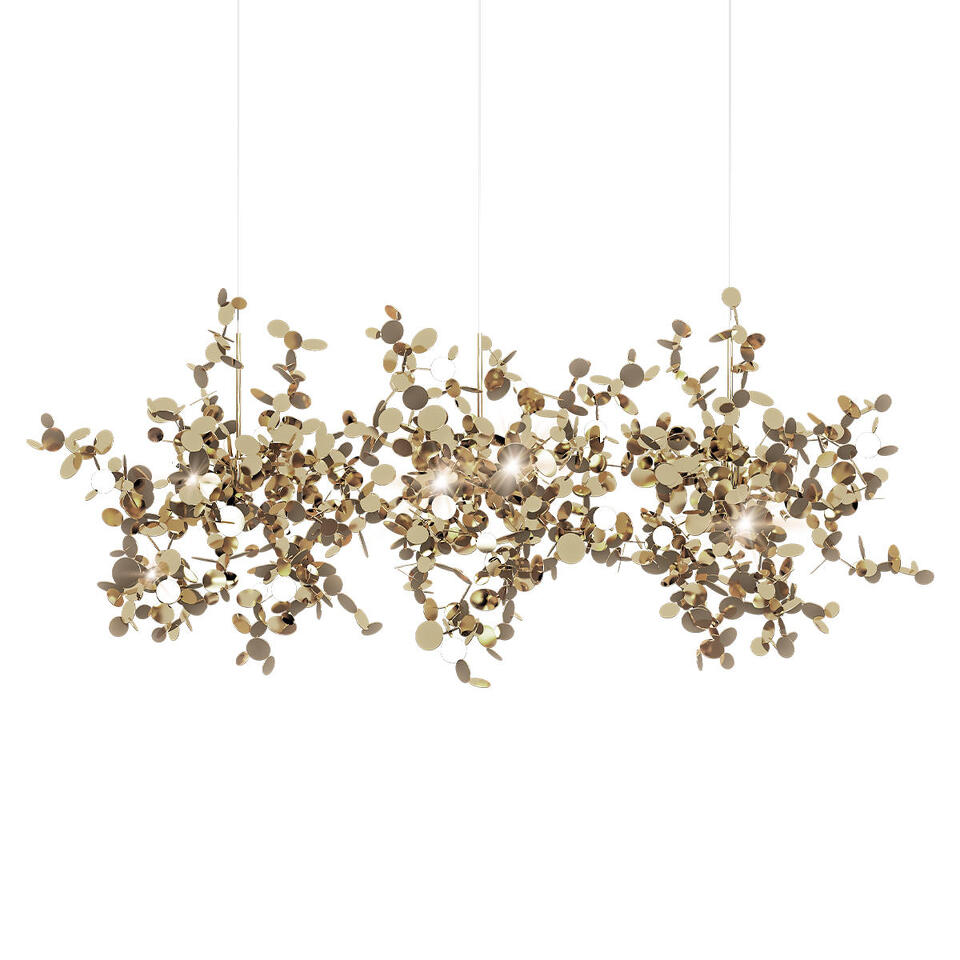 Фото №4  Подвесной светильник 10101/3S Gold Подвесной светильник LOFT IT Spark