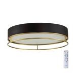 Превью фото №1  SONEX 7723/100L AVRA LED SN 593 Светильник металл/пластик/белый/черный/золотой LED 100Вт 3000-6000K D600 IP20 пульт ДУ LOFTY