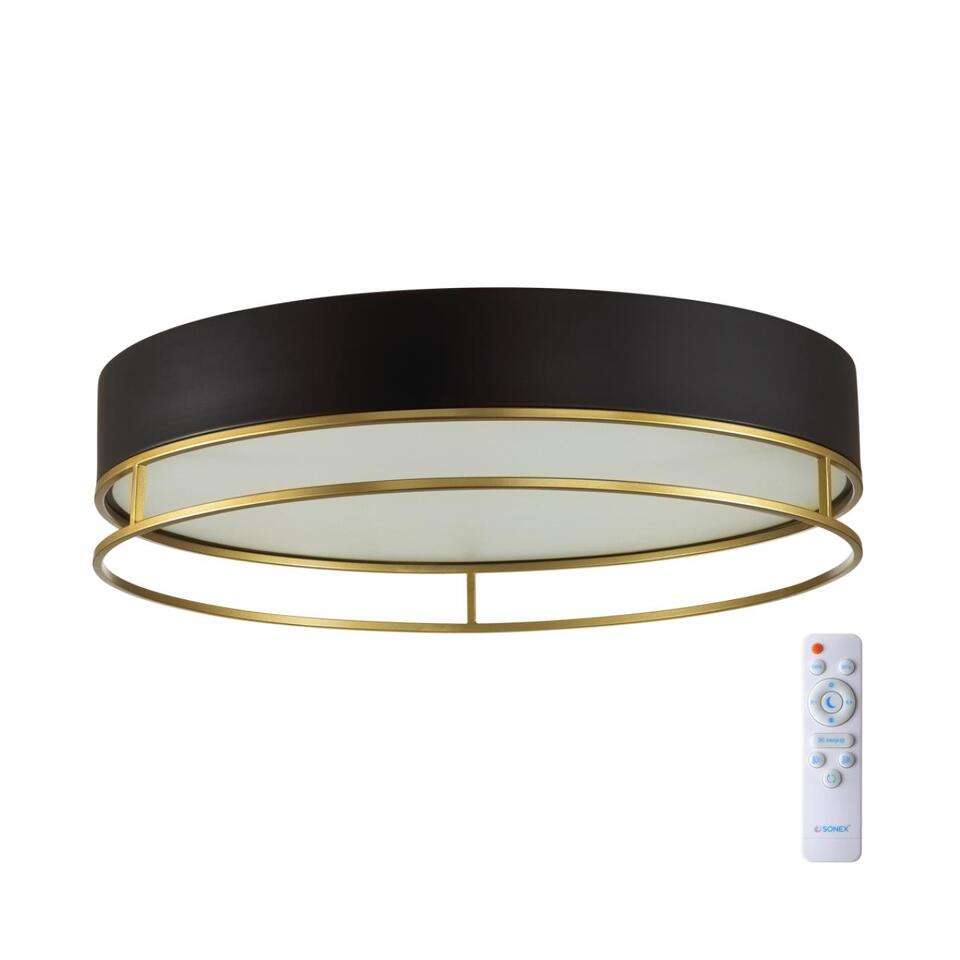 Фото №10  SONEX 7723/100L AVRA LED SN 593 Светильник металл/пластик/белый/черный/золотой LED 100Вт 3000-6000K D600 IP20 пульт ДУ LOFTY