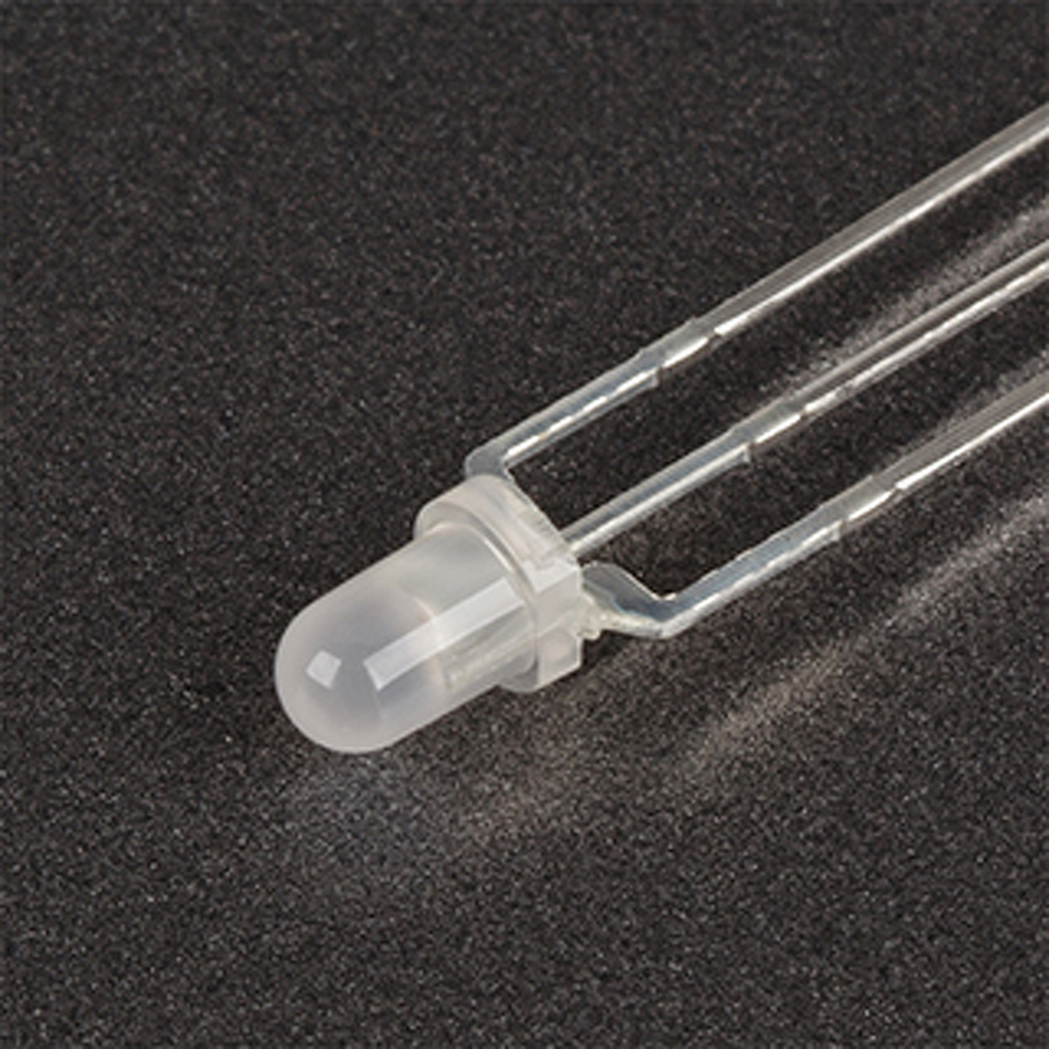Фото №1  Arlight Светодиод ARL-3514EGW/3L ( 3мм (круглый))