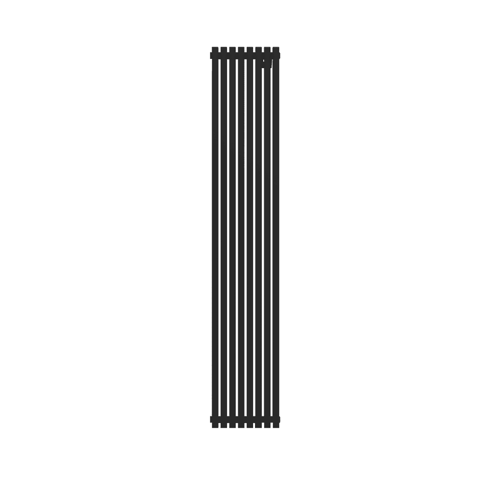 Фото №1  Радиатор Радиатор КЗТО QUADRUM 30 V 1- 1750-8 RAL1T103S9005 (черный матовый муар)