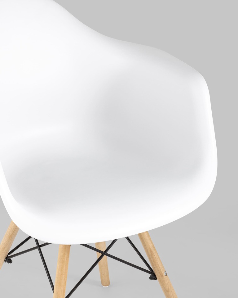 Фото №10  Стул Eames DAW белый
