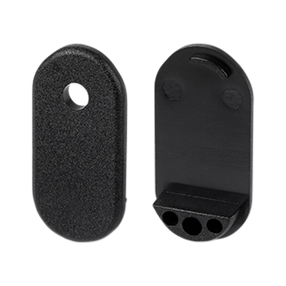 Фото №1  Arlight Комплект заглушек WARDROBE-1530 BLACK ( Пластик)