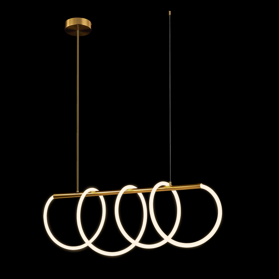 Фото №8  Подвесной светильник 10388P/A Brass Подвесной светильник LOFT IT Thread