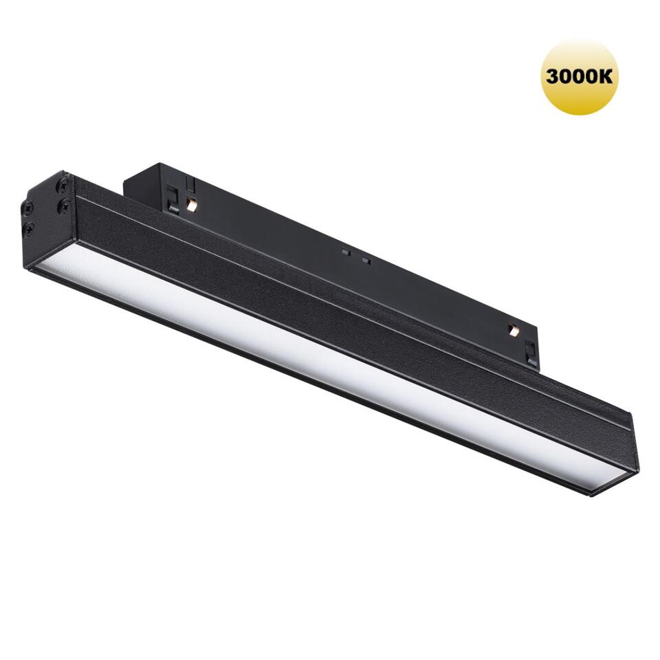 Фото №5  NOVOTECH 359199 SHINO NT23 162 черный Трековый светильник для низков. шинопровода IP20 LED 3000К 12W 48V 900Лм FLUM