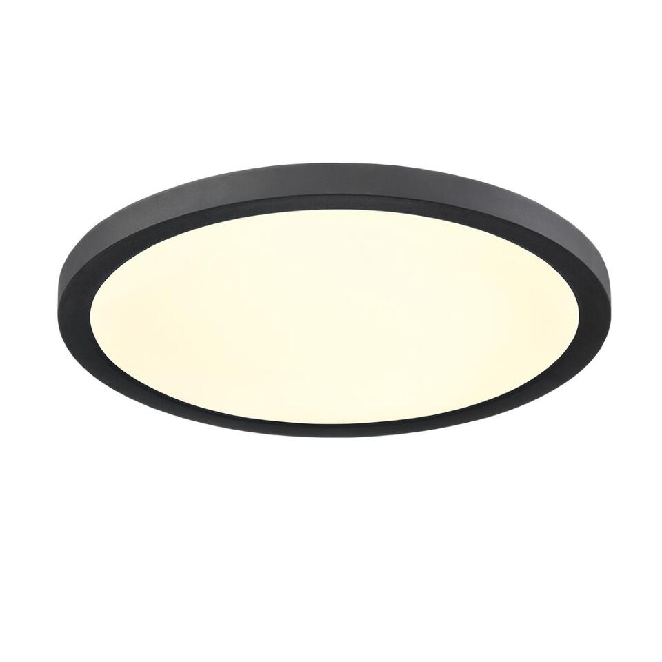 Фото №8  SONEX 7788/24L MITRA LED SN 537 Светильник пластик/белый/черный LED 24Вт 3000/4000/6500К D300 IP44 CCT/датчик движения NEBULA BLACK