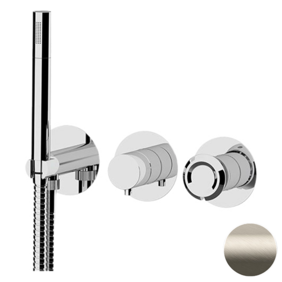 Фото №1  Смеситель для душа Remer Element ET97D2PXV, сталь