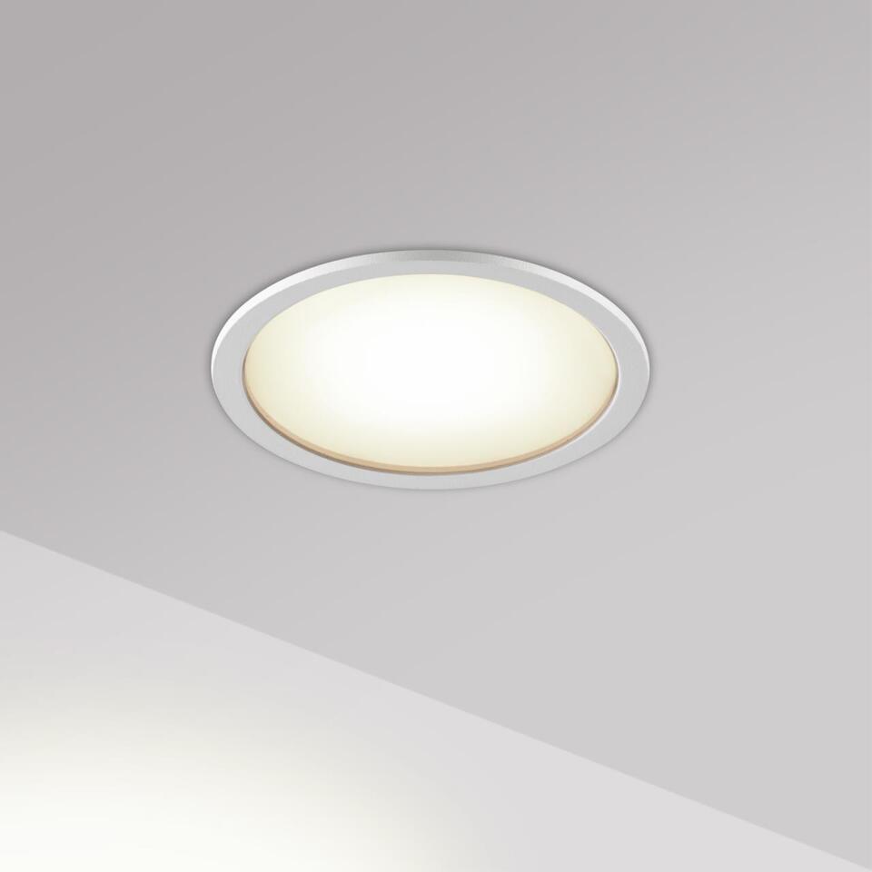 Фото №8  NOVOTECH 359877 WIR NT26 000 белый Светильник встраиваемый с переключателем цв. температуры IP20 LED 12W 100-265V 3000К/4000К/6000К LANTE