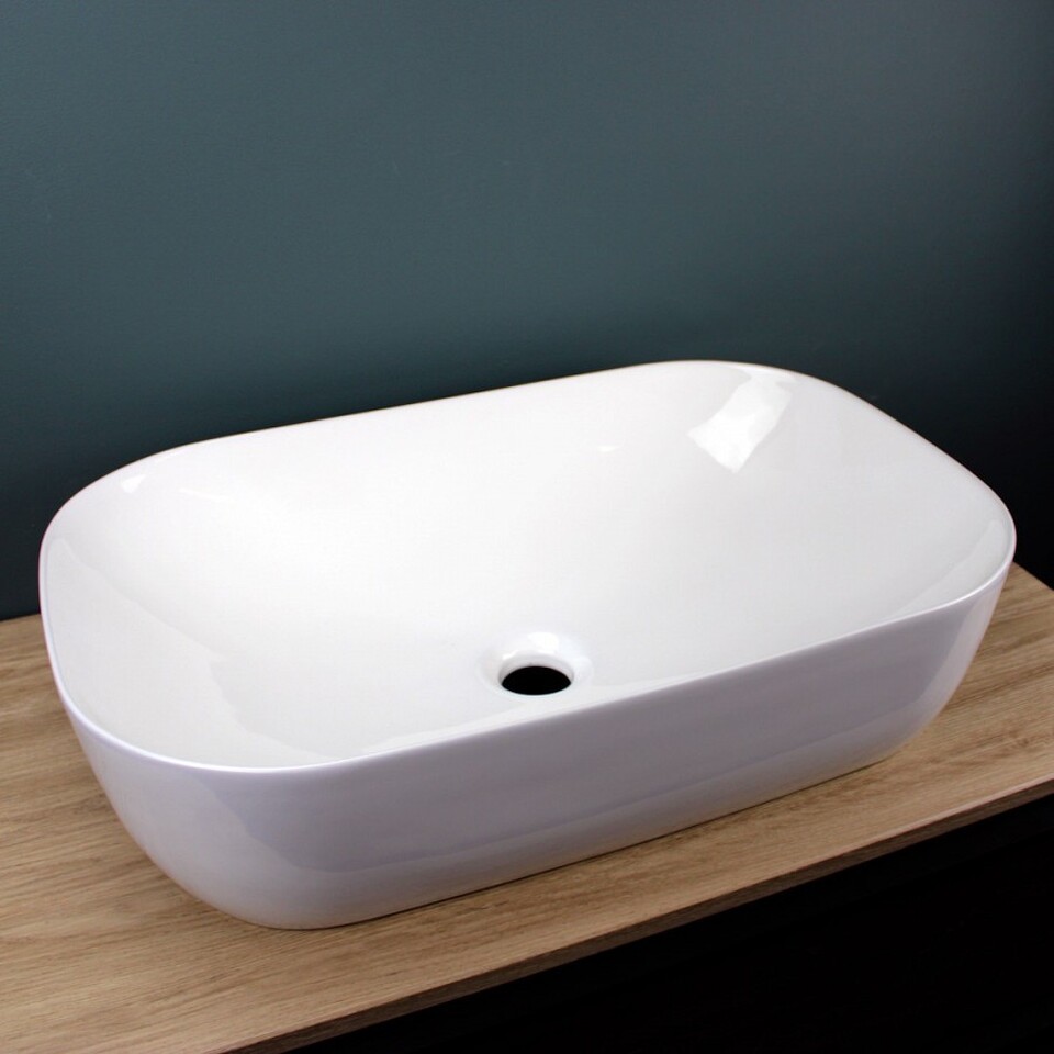 Фото №12  Раковина Teymi Раковина Solli 60 artceramic, накладная, белая T50202