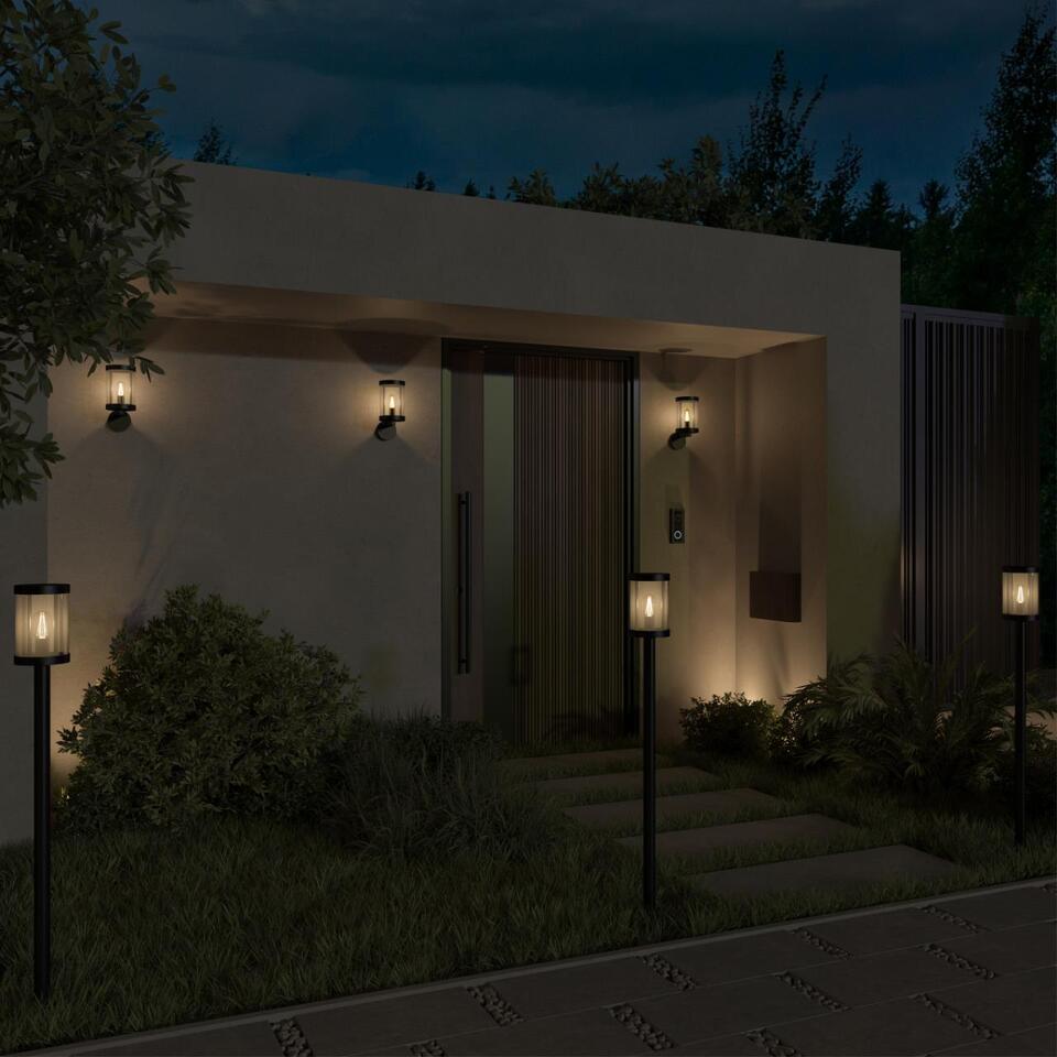 Фото №3  NOVOTECH 370941 STREET NT23 359 темно-серый Светильник ландшафтный IP44 E27 13W 220-240V IVORY