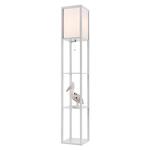 Превью фото №3  Торшер LUMION 8089/1F COMFI LN26 459 белый, дерево/текстиль Торшер Е27 1*60W 220V PRACTIC
