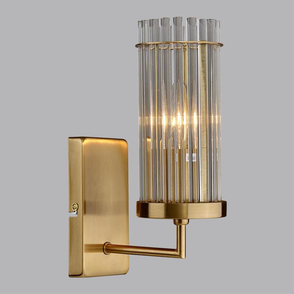 Фото №3  LUMION 6527/1W CLASSI LN23 000 латунь Бра E14 1*40W 220V ELLOW