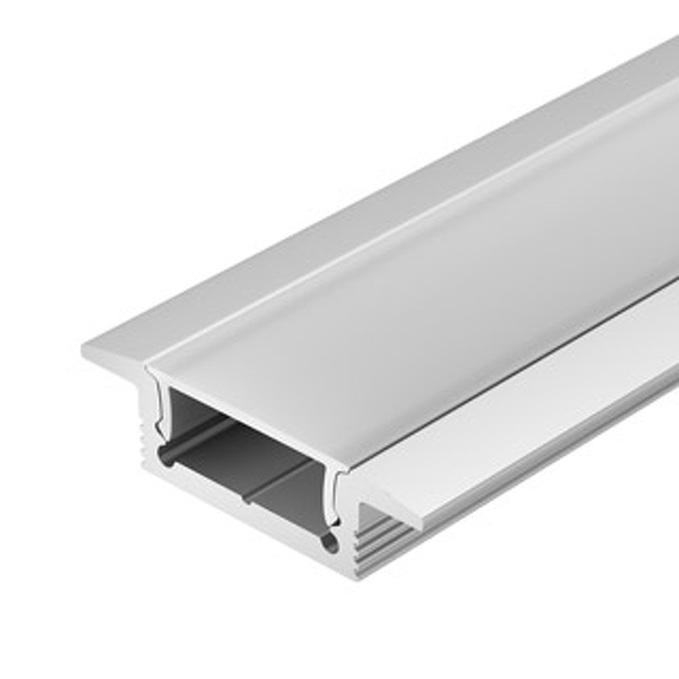 Фото №1  Arlight Профиль SL-SLIM-H7-F25-2000 ANOD ( Алюминий)