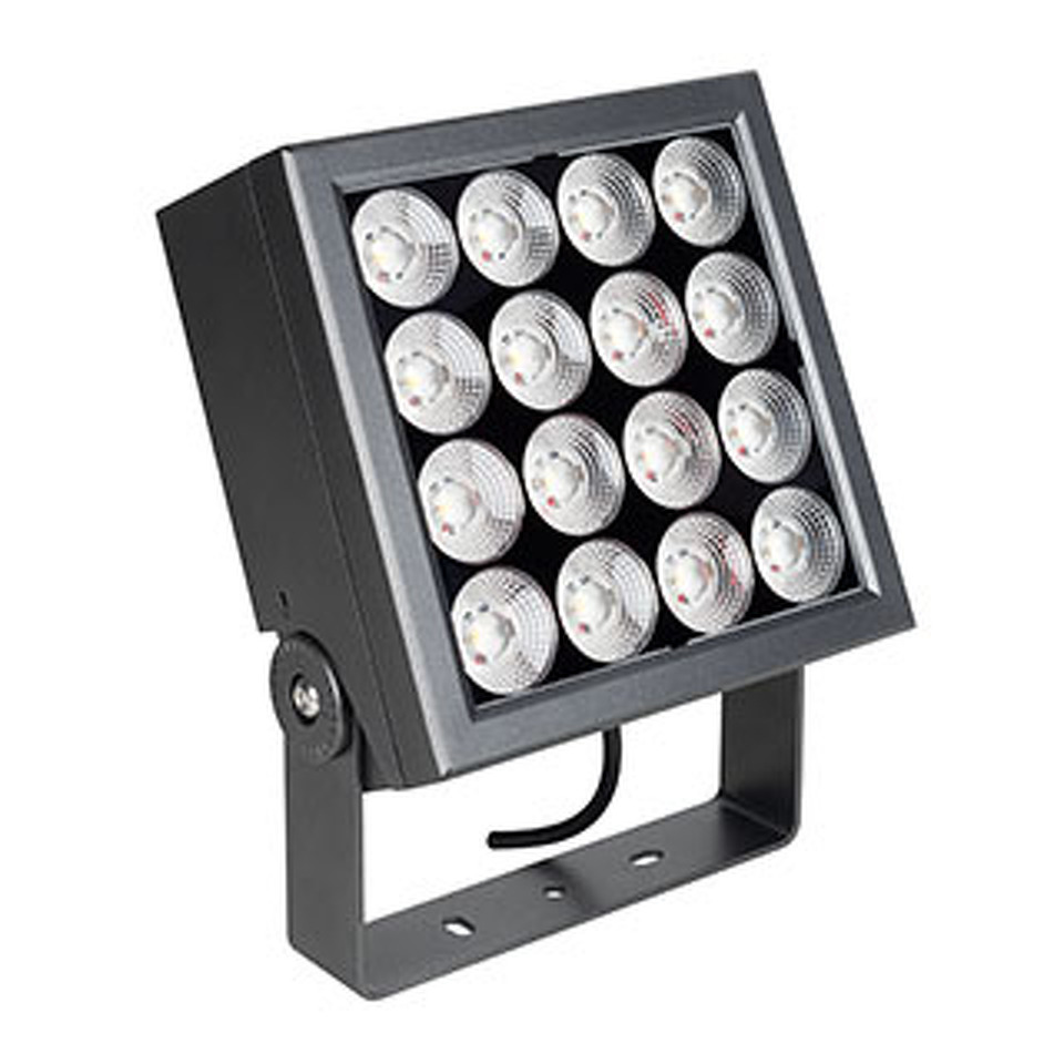 Фото №1  Arlight Светильник ALT-BLOCK-S220x220-50W Warm3000 (GR, 60 deg, 230V) ( IP66 Металл, 3 года)