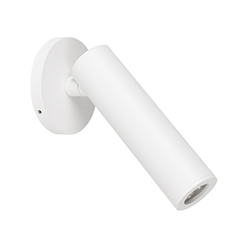 Фото №1  Arlight Светильник SP-READER-NB-R60-3W Warm2700 (WH, 20 deg, 230V) ( IP20 Металл, 3 года)