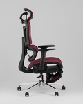 Превью фото №4  Кресло офисное TopChairs Nimbus бордовый