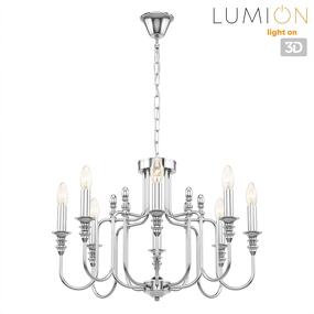 Фото LUMION 8317/8 CLASSI LN26 075 хром/металл Люстра E14 8*40W 220V SUANA