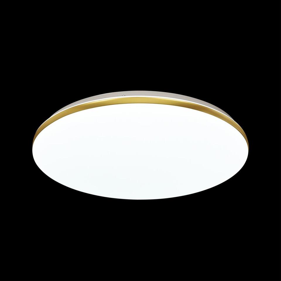 Фото №5  SONEX 3043/DL TAN SN 000 Светильник пластик/белый/золотистый LED 48Вт 3000-6300К D385 IP43 пульт ДУ/ LampSmart LASSA