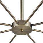 Превью фото №2  Люстра LUMION 8100/8C COMFI LN26 106 бронза/белый металл/стекло Люстра потолочная Е14 8*40W 220V MAVE