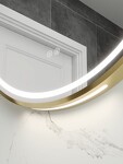 Превью фото №26  Teymi Зеркало Lina Supernova Gold D60, LED подсветка, сенсор, антипар T20121
