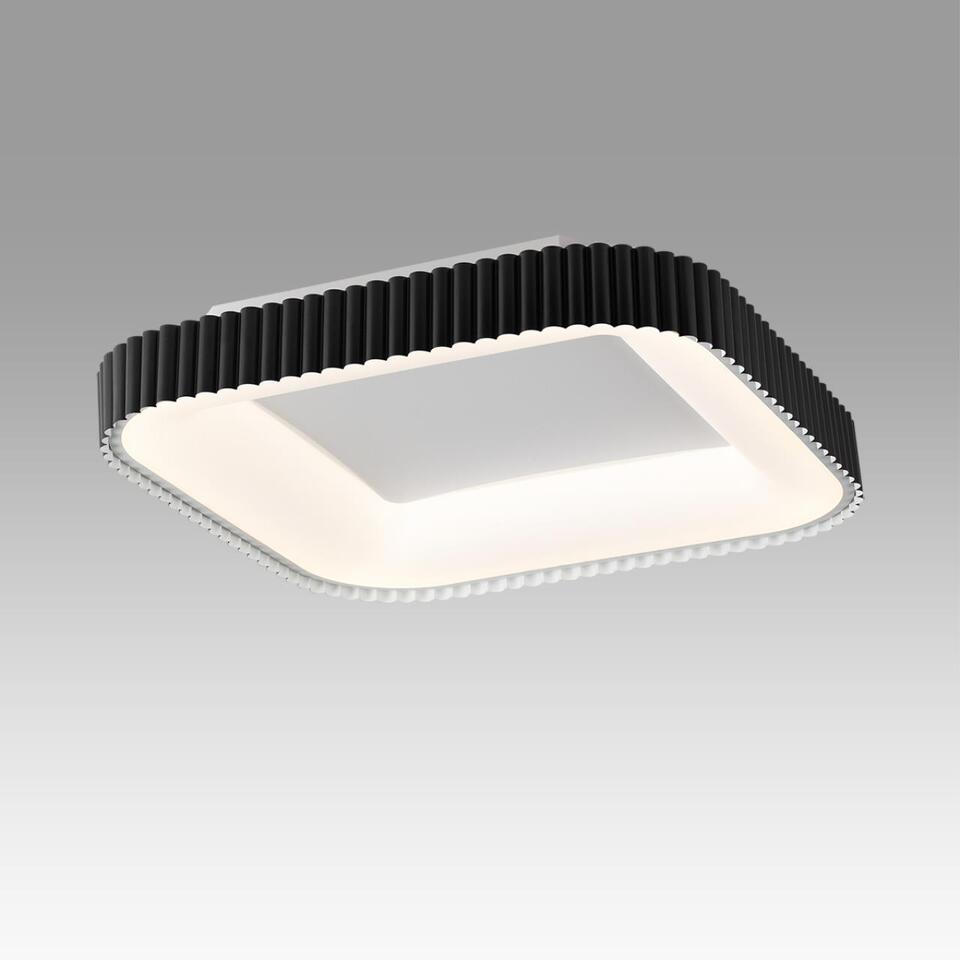 Фото №10  SONEX 7768/56L AVRA LED SN 578 Светильник металл/белый/черный LED (56Вт+14Вт) 3000-6000K 500х500 IP43 пульт ДУ+подсветка SHARMEL