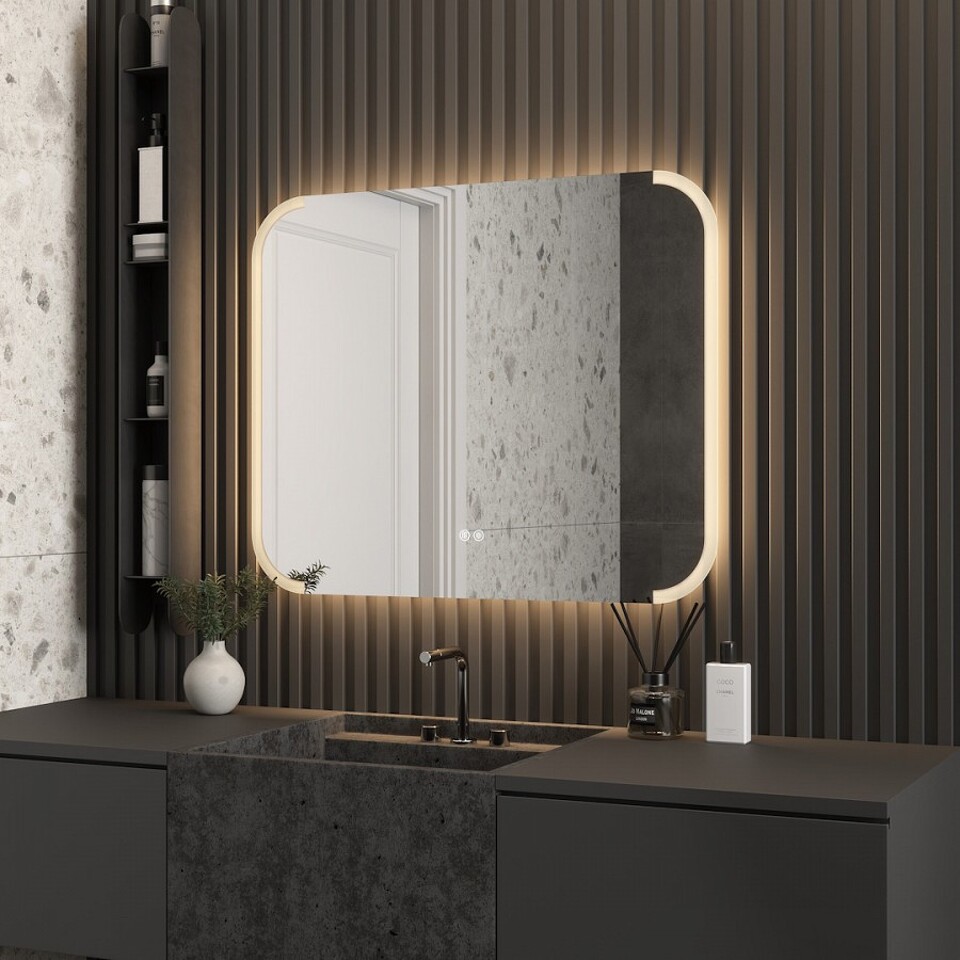Фото №32  Teymi Зеркало Solli Luxor 800х650, LED подсветка, сенсор, антипар T20402