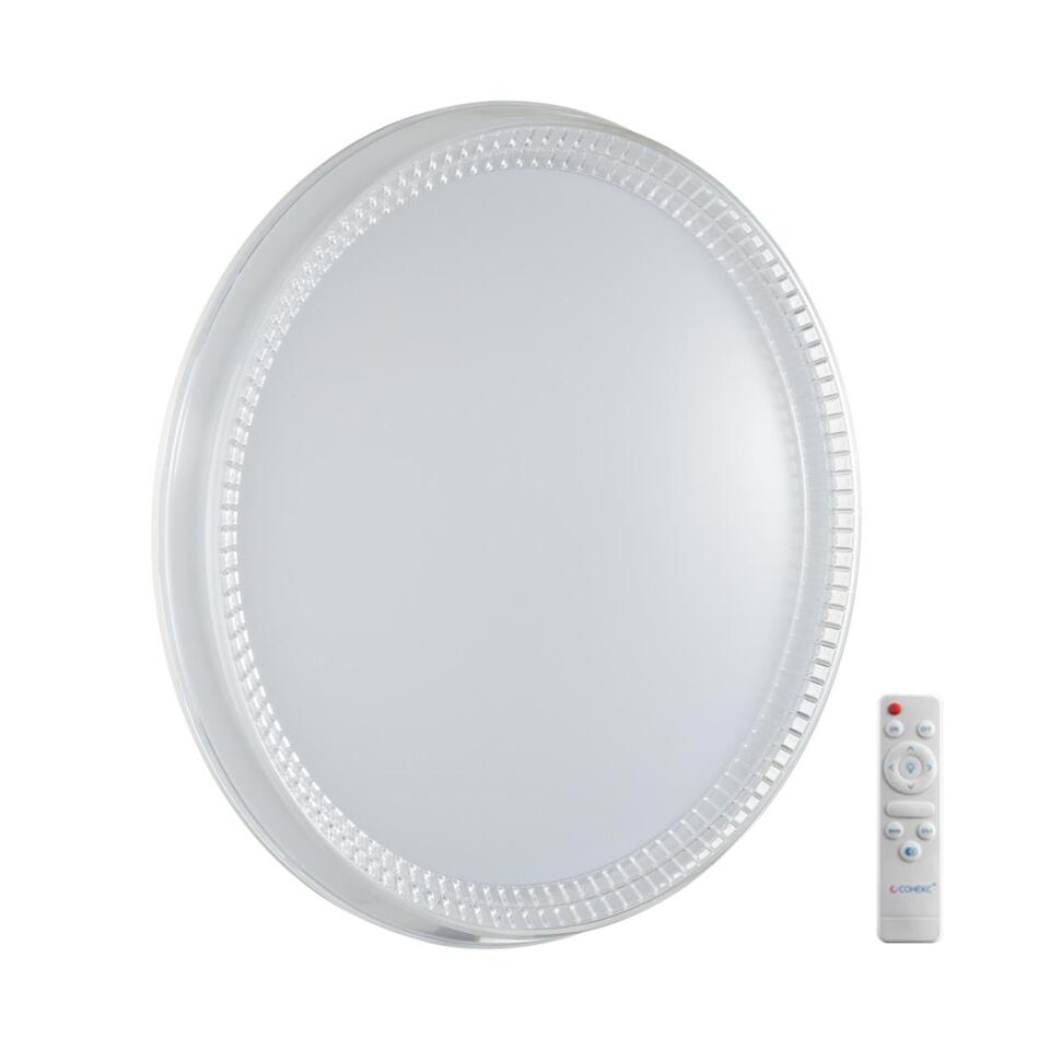 Фото №7  SONEX 7643/EL COLOR SN 146 Светильник пластик/белый/прозрачный LED 70Вт 3000-6000К D505 IP43 пульт ДУ DEPAX