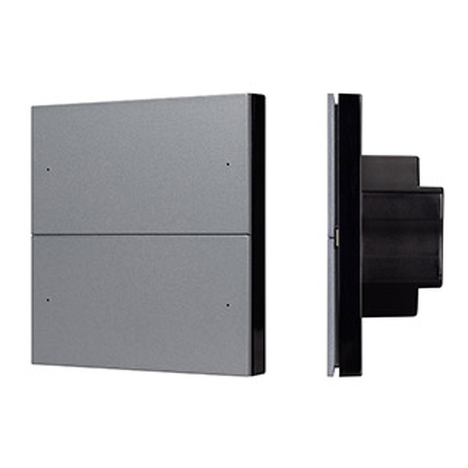 Фото №1  IARL INTELLIGENT ARLIGHT Кнопочная панель SMART-ZB-801-22-1G-4SC-MULTI-IN Grey (230V) ( IP20 Пластик, 5 лет)