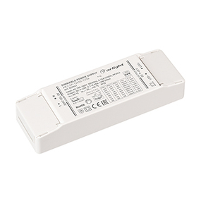 Фото Arlight Блок питания ARJ-SP-12450-TUYA (12W, 9-45V, 0.1-0.45A, WiFi, 2.4G) ( IP20 Пластик, 5 лет)