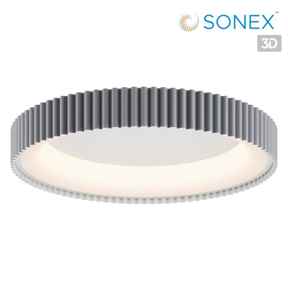 Фото №9  SONEX 7765/56L AVRA LED SN 576 Светильник металл/белый/серый LED 56Вт 3000/4000/6000K D500 IP43 ССТ SHARMEL