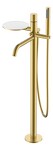 Превью фото №1  Boheme Смеситель STICK напольный Matt Gold DIMOND