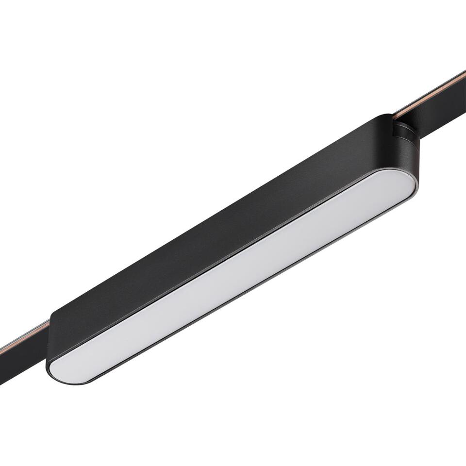 Фото №8  NOVOTECH 359462 SHINO NT24 099 черный Трековый смарт-светильник для низковольтного шинопровода с двумя режимами работы IP20 LED 12W 24V 3000-6000K EASY