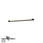 Превью фото №1  NOVOTECH 359343 KONST NT24 048 черный Светильник линейный светодиодный IP20 LED 6W 170-265V 3000K 462Лм VITZ