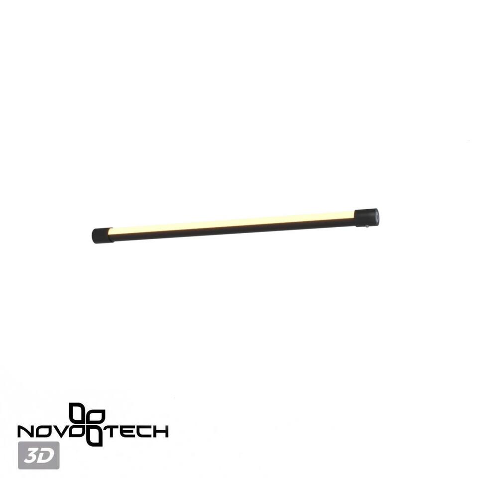 Фото №6  NOVOTECH 359343 KONST NT24 048 черный Светильник линейный светодиодный IP20 LED 6W 170-265V 3000K 462Лм VITZ
