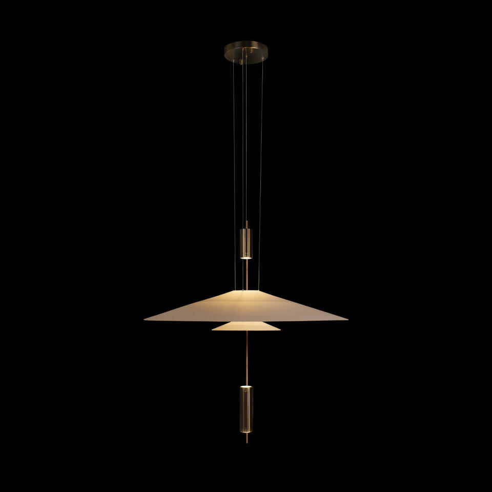Фото №6  Подвесной светильник 10244/A Brass Подвесной светильник LOFT IT Skylar