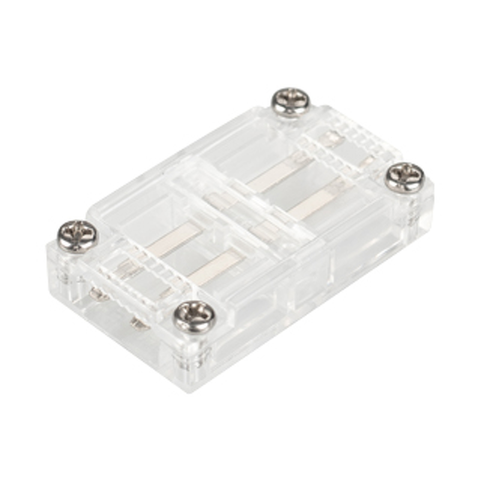 Фото №1  Arlight Коннектор прямой для ленты ARL-50000PV (15.5x6mm) прозрачный ( Пластик)