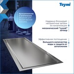 Превью фото №4  Teymi Душевой трап Aina под плитку, с сухим затвором, вертикальный выпуск 10х30 c решеткой, нержавеющая сталь T90353
