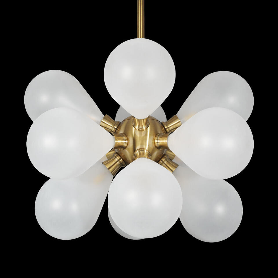 Фото №4  Люстра 10130/12 White Люстра на штанге LOFT IT Miracle