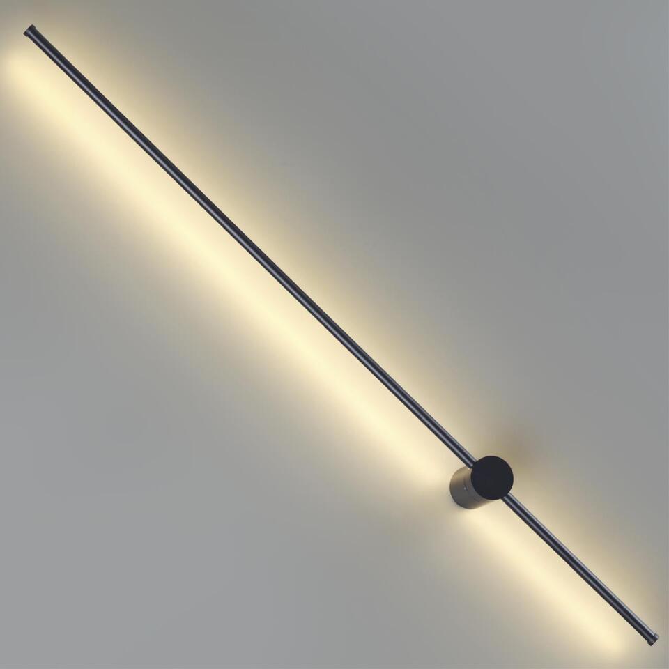 Фото №5  LUMION 5677/15WL LEDIO LN26 440 чёрный Настенный светильник LED 17W 3000K  220V BRAM
