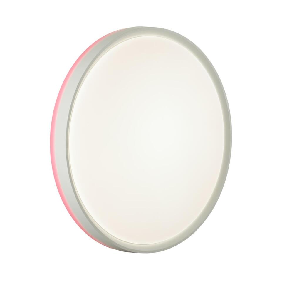 Фото №9  SONEX 7708/DL COLOR SN 154 Светильник пластик/белый/розовый LED 48Вт 4000К D420 IP43 KEZO PINK